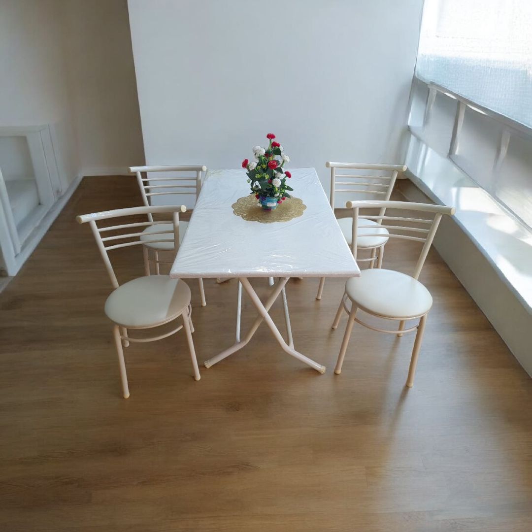 Mebel dəsti 8864, ağ, 5 parça, 75х70 sm — Mallar, Bakı (3)