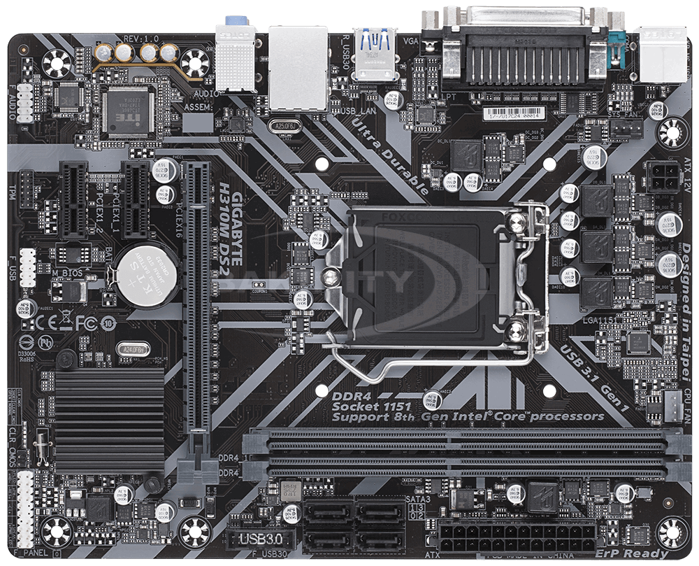 Ana plata Gıgabyte H310M DS2 — Ana platalar, Bakı (2)