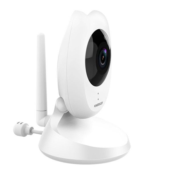 Powerology 4.3 HD LCD Display + VGA Camera Baby Monitor White — Noutbuk aksesuarları, Bakı (2)
