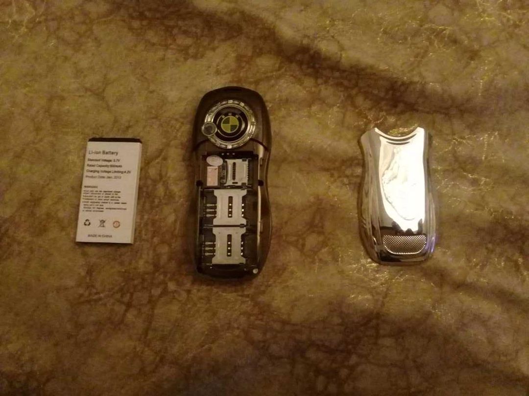 Telefon Dual Sim BMW X6 - Gold — Smartfonlar, Bakı (11)