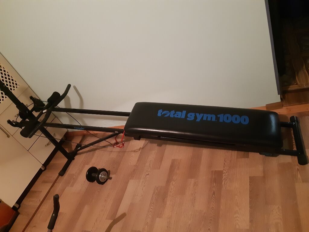 Total Gym 1000 – çoxfunksiyalı ev trenajoru - Slaydlı skamyada bədən — Digər simulyatorlar, Bakı (2)