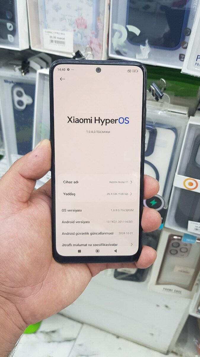 Xiaomi Redmi Note 11 Star Blue 128GB/6GB — Smartfonlar, Bakı (2)