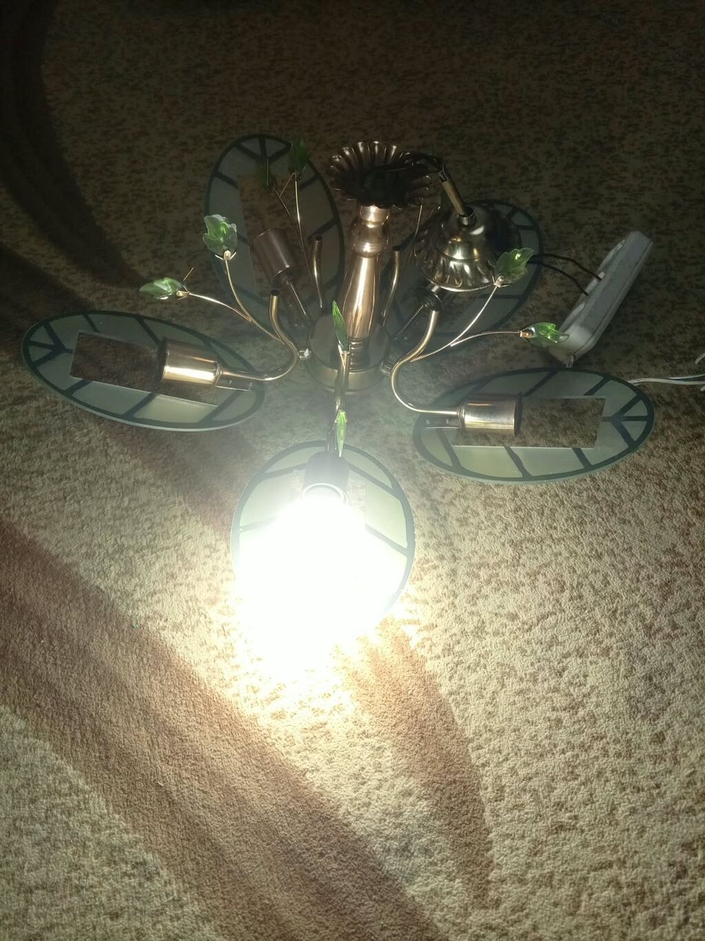 Çılçıraq, 5 lampa, Metal — Tavan is?qlar? v? cilc?raqlar, Mehdiabad (2)