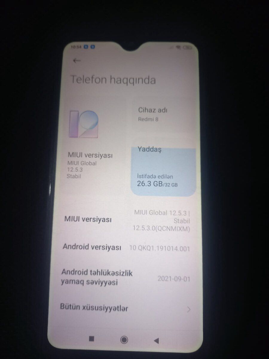 Xiaomi Redmi Note 8 Space Black 32GB/3GB — Smartfonlar, Bakı (4)