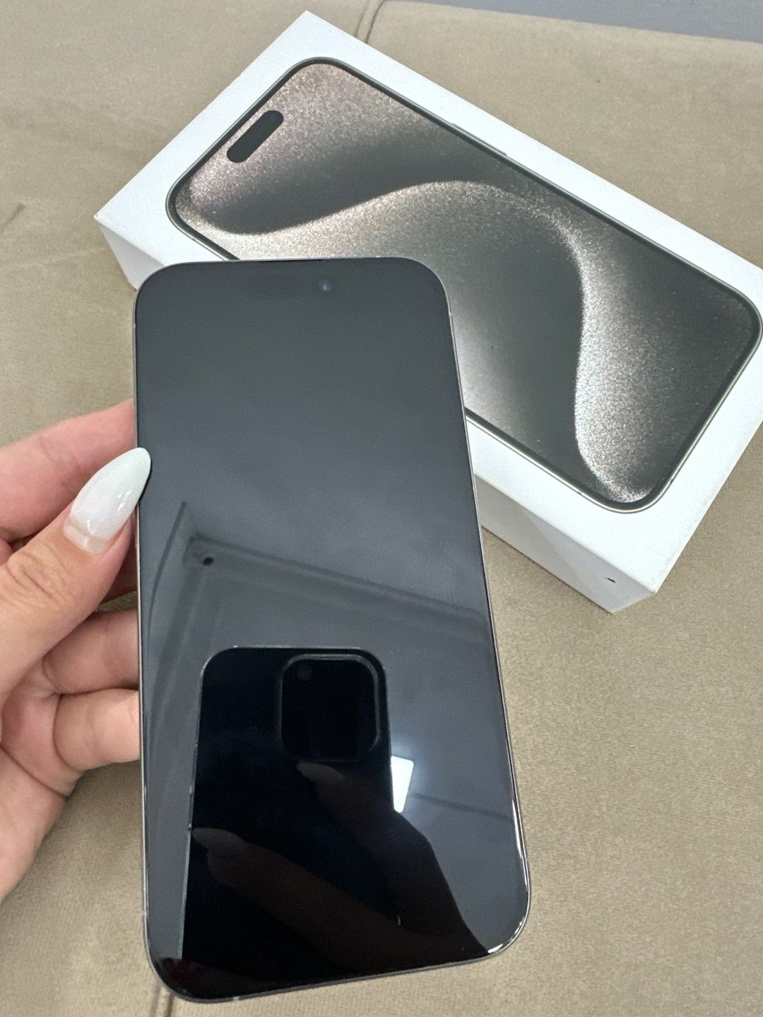 Apple iPhone 15 Pro Natural Titanium 256GB/8GB — Smartfonlar, Bakı