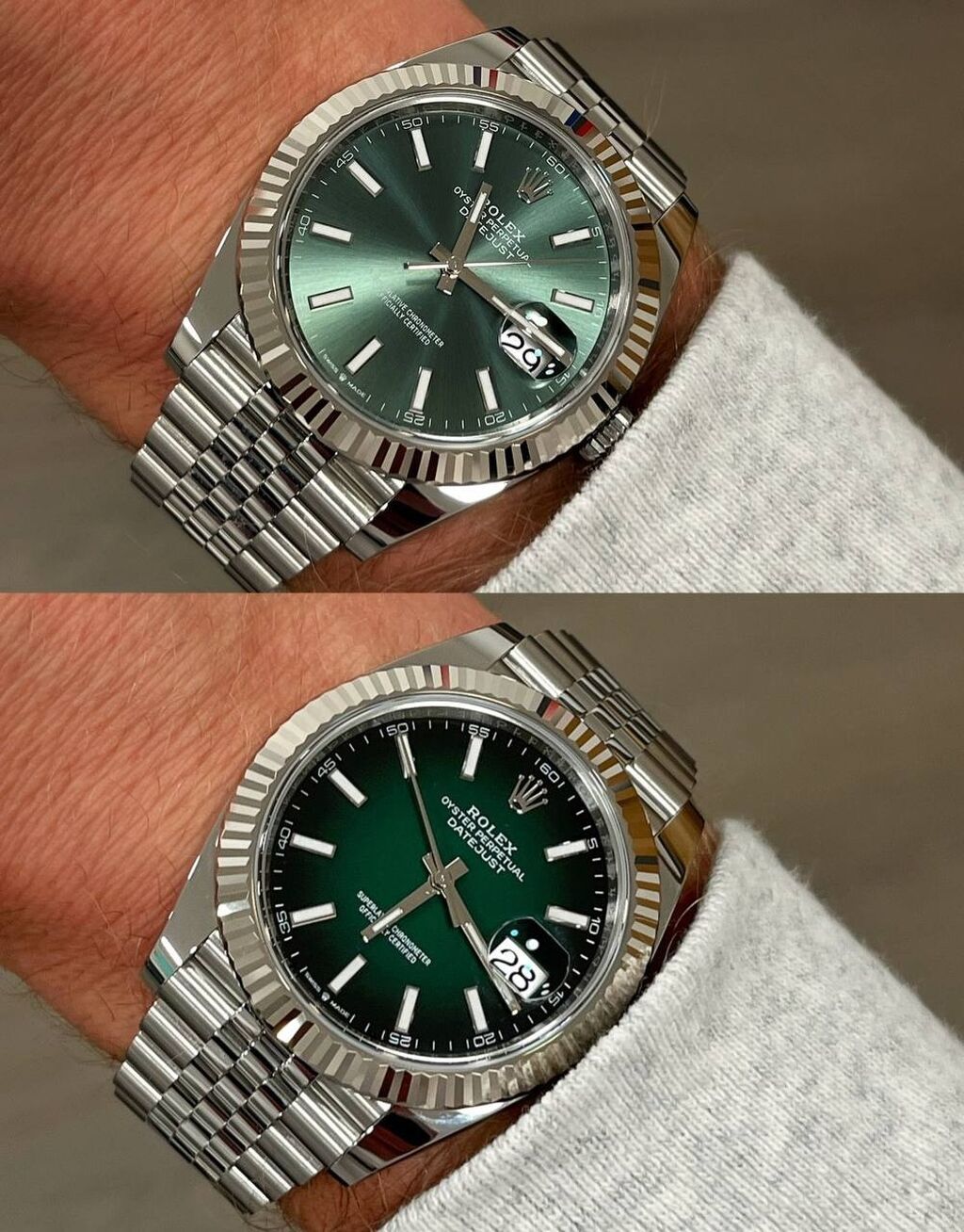 Yeni, Qol saatı, Rolex, rəng - Yaşıl — Qol saatları, Bakı