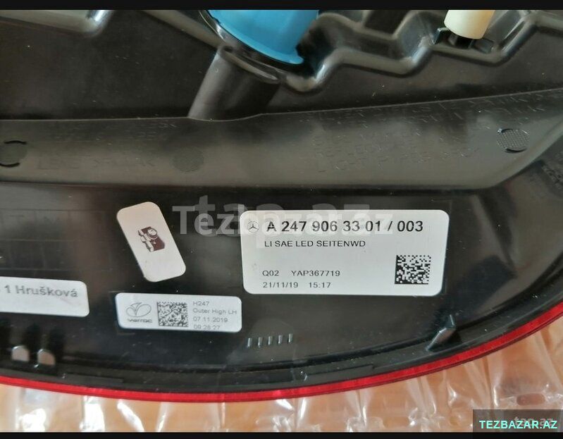 Mersedes gla gle w247 Sol krilo stop — Ehtiyat hissələri, Bakı (3)