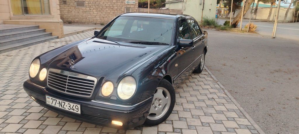 Mercedes E 240, 2.4 L, 1998 il, 328 710 km 77-NZ-349 — Avtomobillər, Bakı