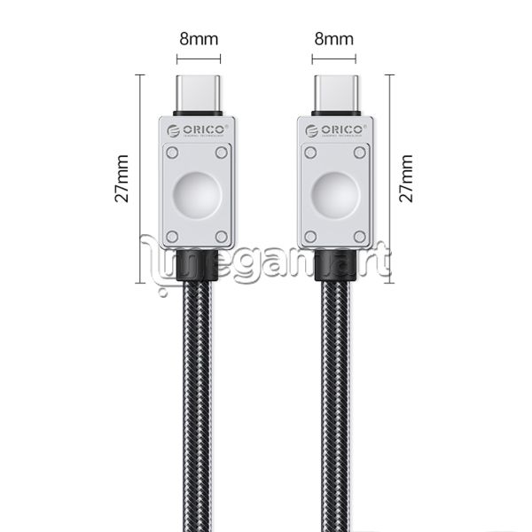 Kabel ORICO-240A2-40-15-BK-BP 1,5 m — Smartfon üçün kabelləri və keçidçilər, Bakı