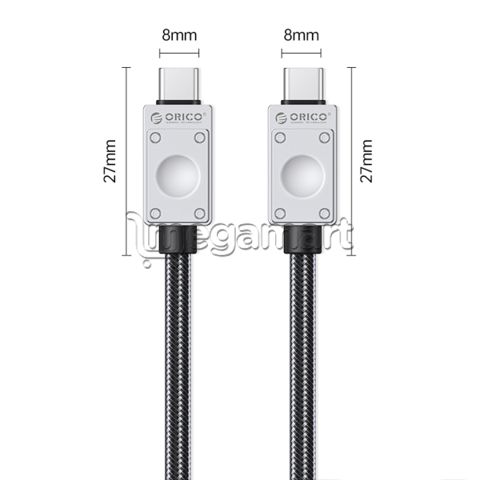 Kabel ORICO-240A2-40-15-BK-BP 1,5 m — 35 ₼ · Bakı · Smartfon üçün kabelləri və keçidçilər Kabel ORICO-240A2-40-15-BK-BP 1,5 m — Bakı