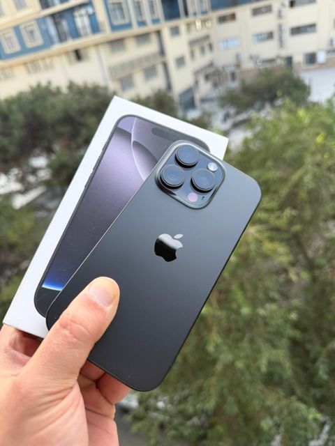 Apple iPhone 16 Pro Black Titanium 128GB/8GB — Bakı