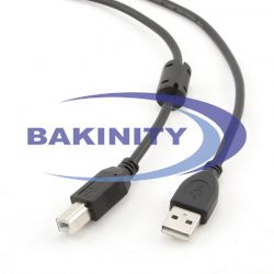 Printer cable USB Am-bm 5m — 12.5 ₼ · Bakı · Kompüterlər və noutbuklar Printer cable USB Am-bm 5m — Bakı
