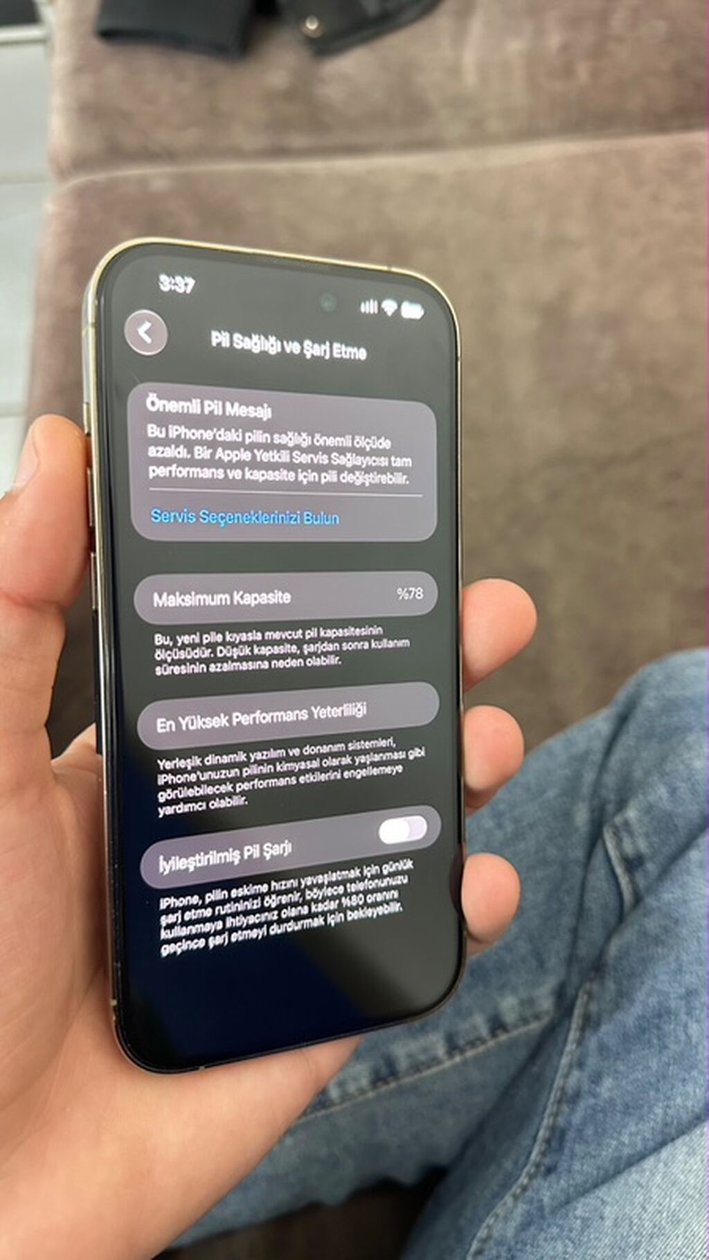 IPhone 14 Pro, Qızılı, Face ID — Apple iPhone, Bakı (4)