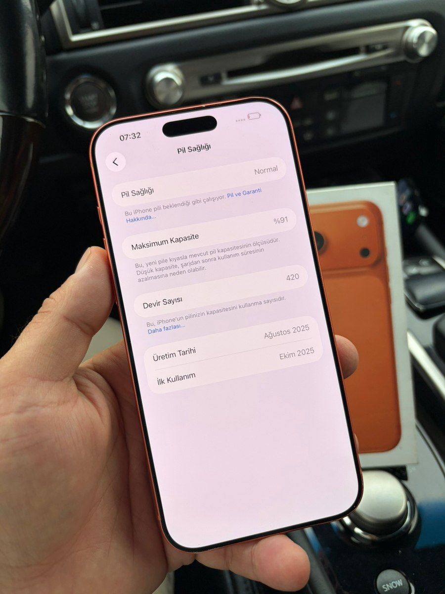 Apple iPhone 17 Pro Max Cosmic Orange 512GB/12GB — Smartfonlar, Bakı (8)