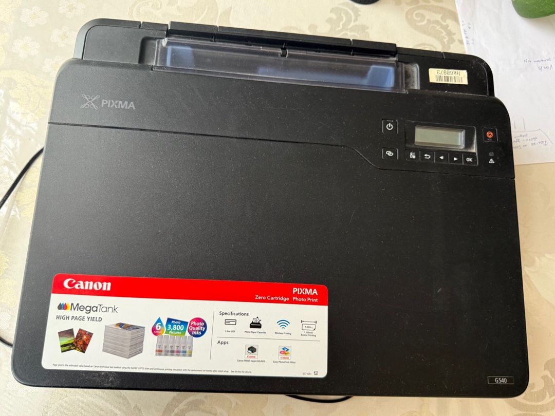 Printer Canon Pıxma G540 — Ofis texnikası və istehlak malları, Bakı (2)