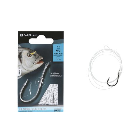 Balıq ovu üçün qarmaq Decathlon SN Hook Fluoro Daurade 6 — Bakı