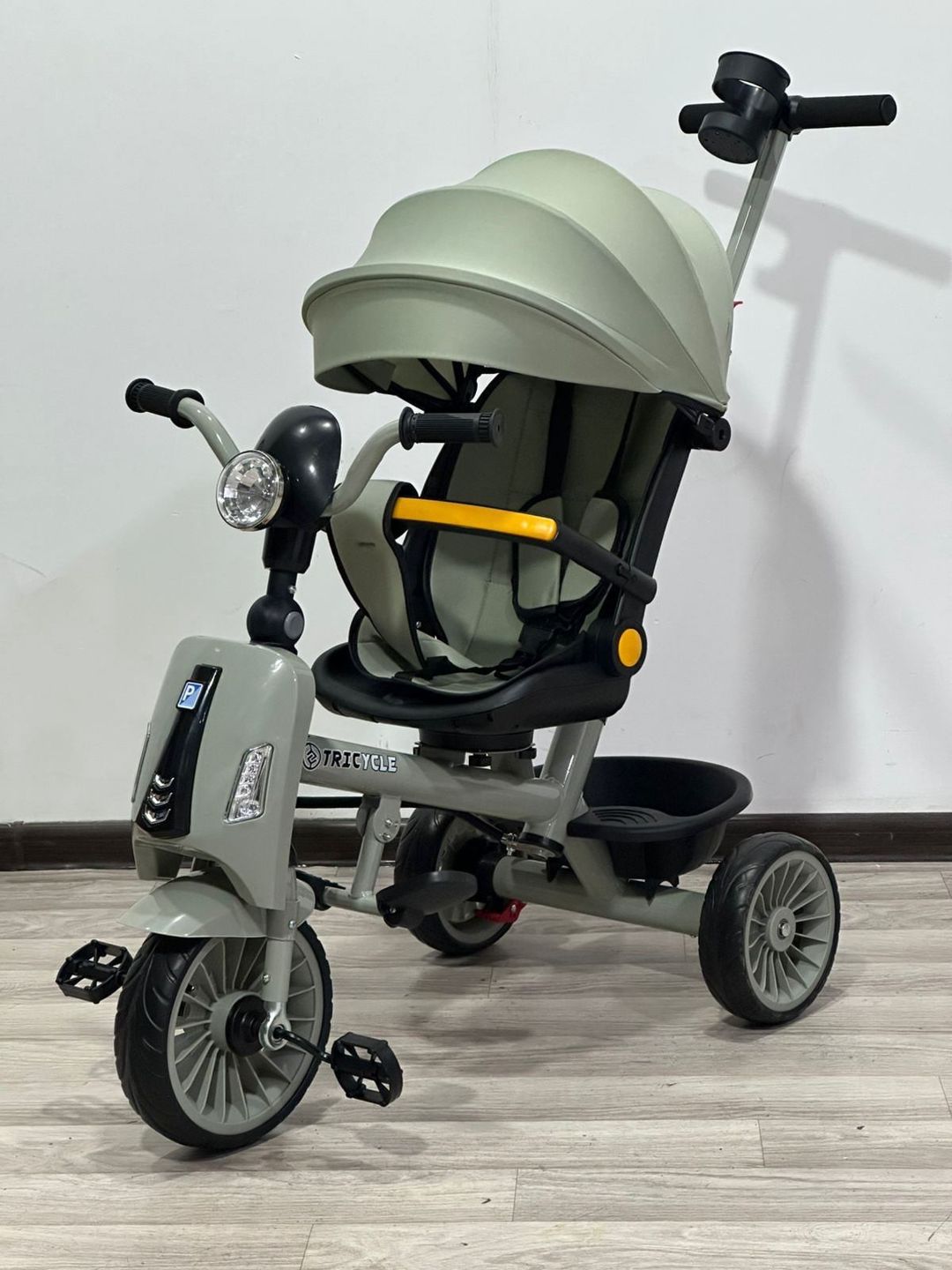 Uşaq üçün üçtəkərli velosiped Vpkid TinyRider X Yaşıl — Mallar, Bakı (2)