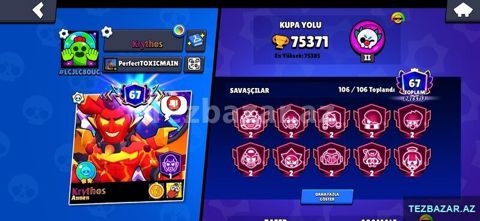 Brawl hesab — 20 ₼ · Şamaxı · Oyunlar, konsollər və proqramlar Brawl hesab — Şamaxı