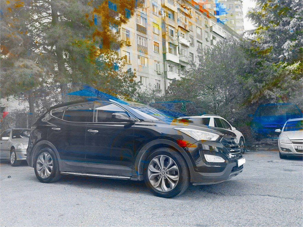 Hyundai Santa Fe, 2.0 L, 2012 il, 275 000 km 77-ME-261 — Avtomobillər, Bakı (12)