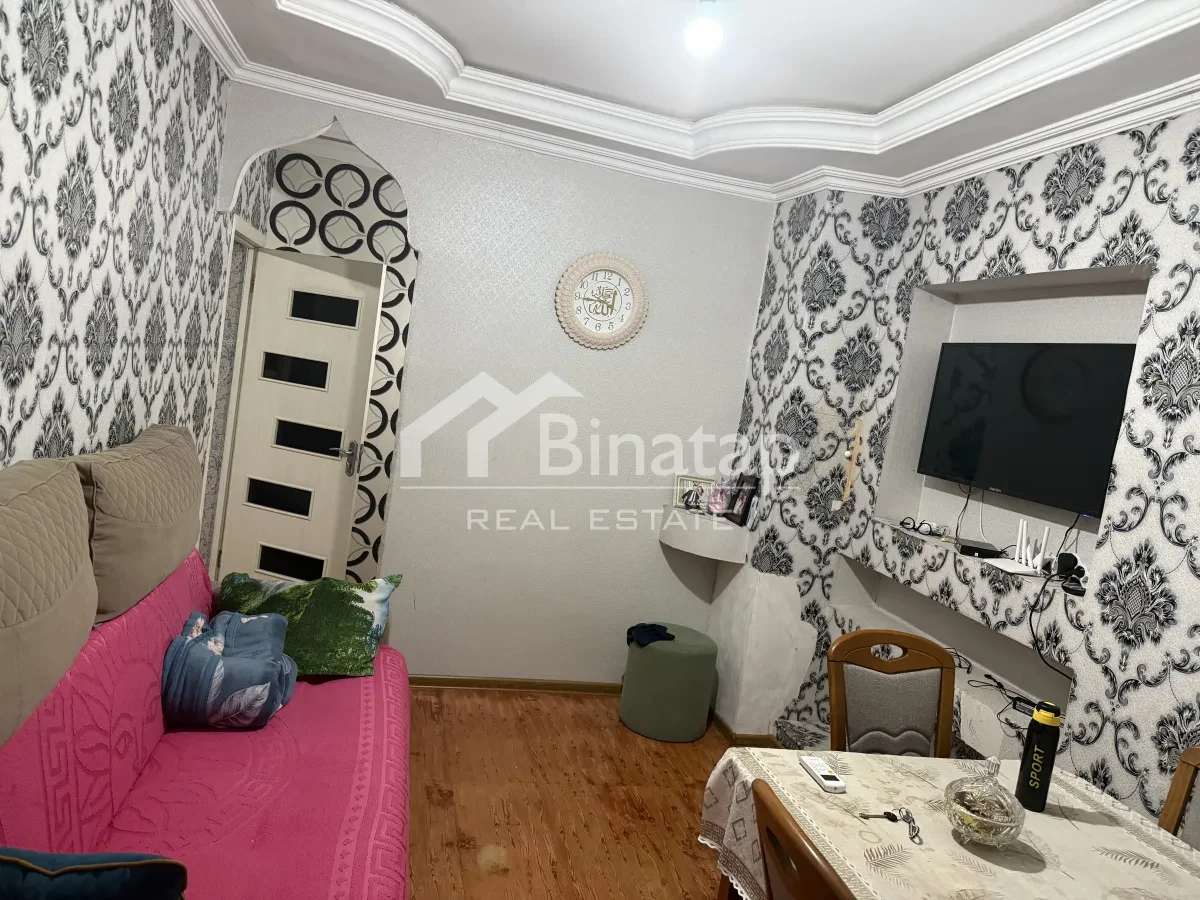 Satılır 2 otaqlı köhnə tikili 55 m², Qara Qarayev metrosu, Nizami rayonu — Mənzil, Bakı (5)