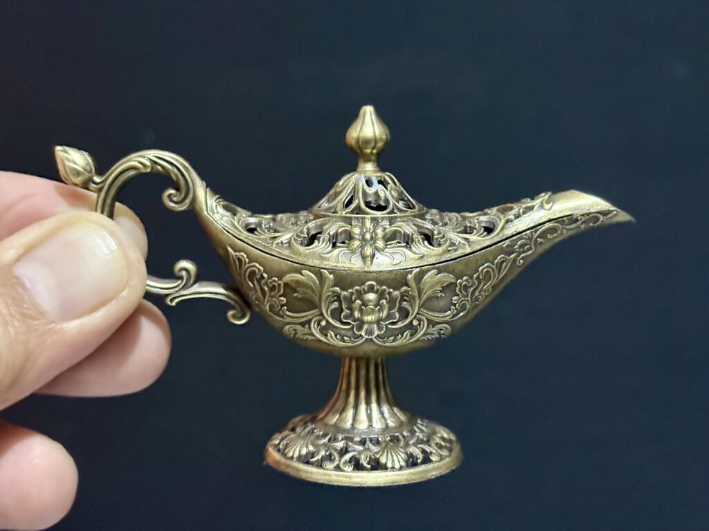 Fiqur, Metal, rəng - Qızılı — Heykəlciklər və fiqurlar, Masazır (7)