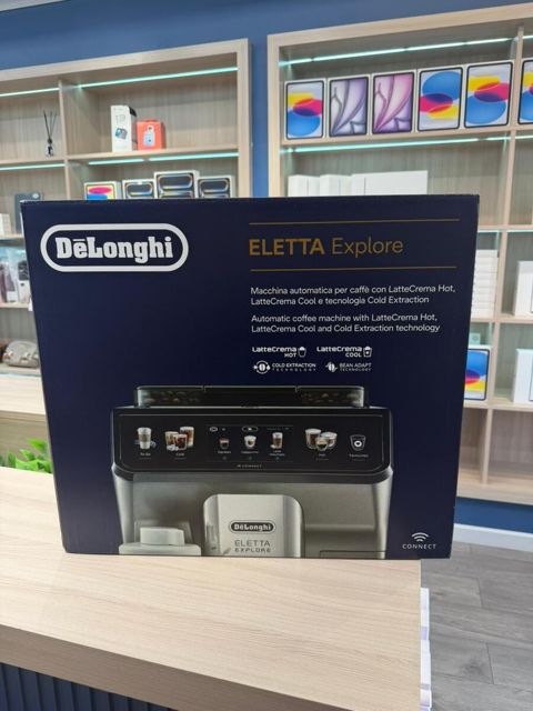 Qəhvəbişirən DeLonghi Eletta Explore ECAM450.86.T — Bakı