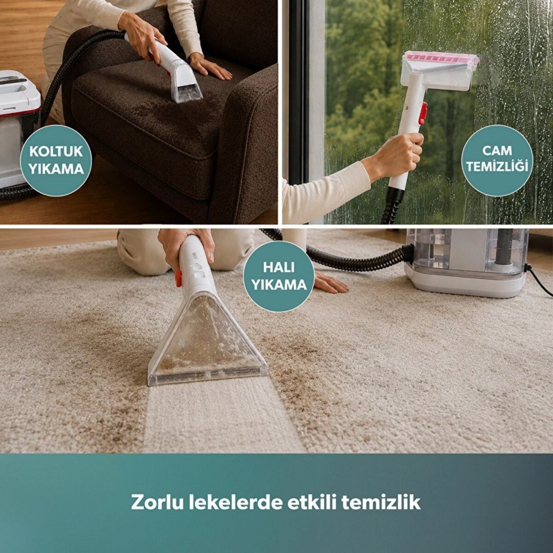 Homend / Xalça və divan yuma ləkə çıxarıcı cihaz — Ev texnikası, Bakı (4)