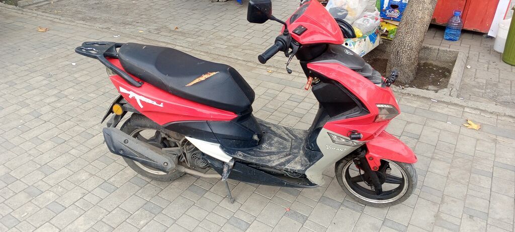 Tufan mopet aftamat karopka hecne prablemi yoxtu xoda surdu nowka 77-OL-198 — Motosikletlər, Gəncə (2)