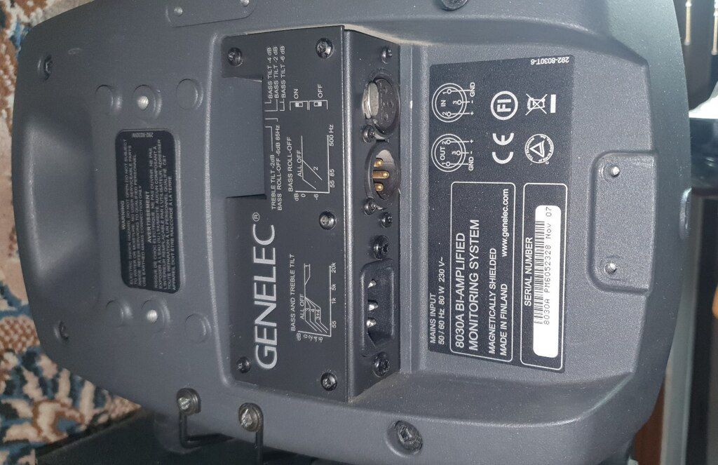 Genelec 8030A — Musiqiə alətləri, Ucar (4)