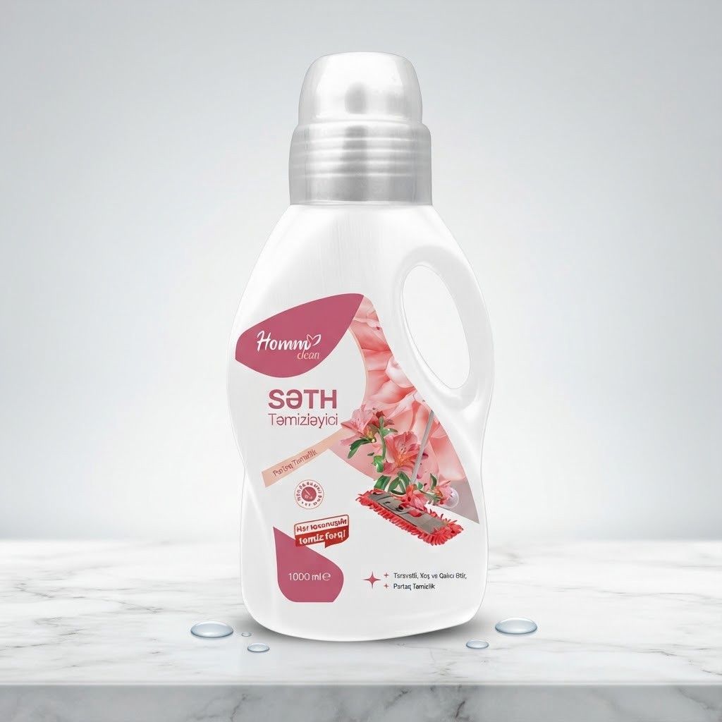 Səth təmizləyici maye Homm life, daş döşəmə üçün, 1000 ml — Mallar, Bakı