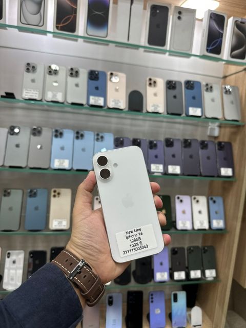 Apple iPhone 16 White 128GB/8GB — Bakı