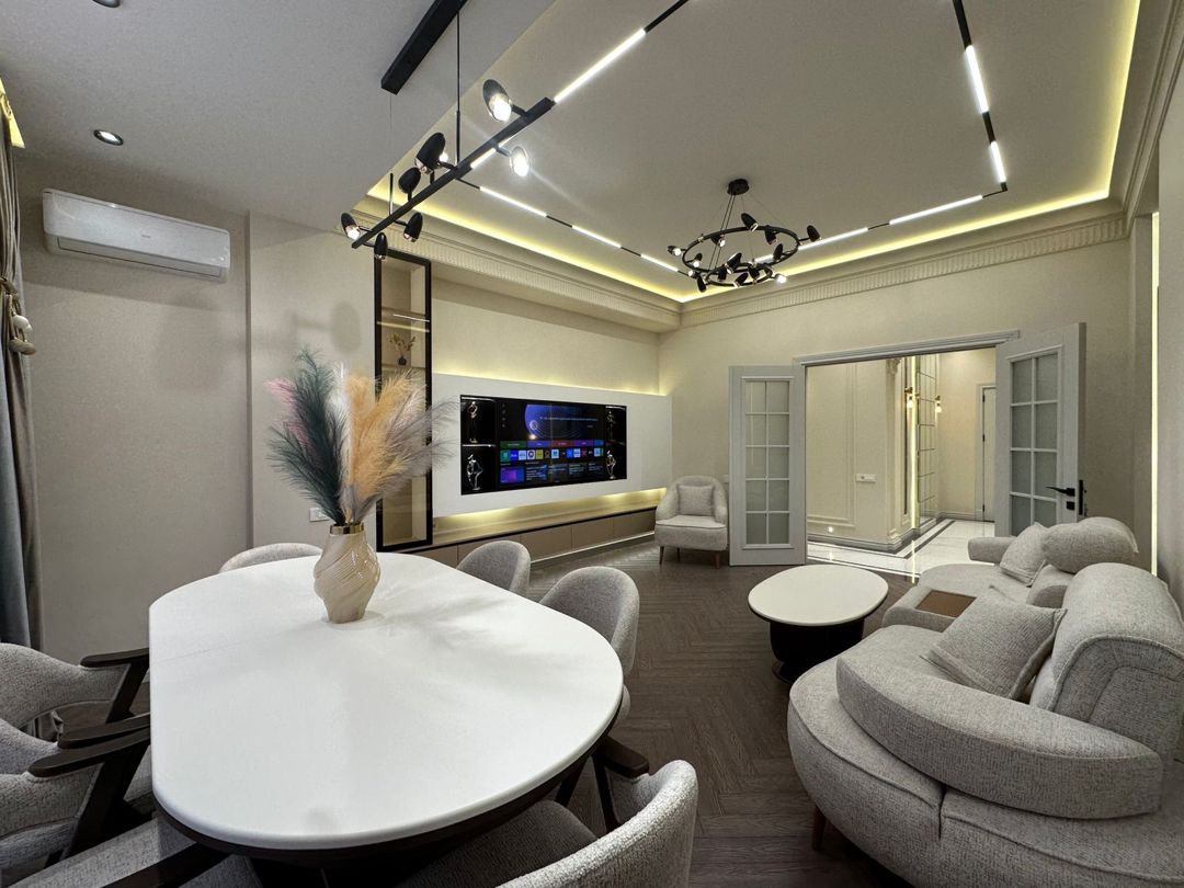 Satılır 3 otaqlı yeni tikili 133 m² — Mənzil, Bakı