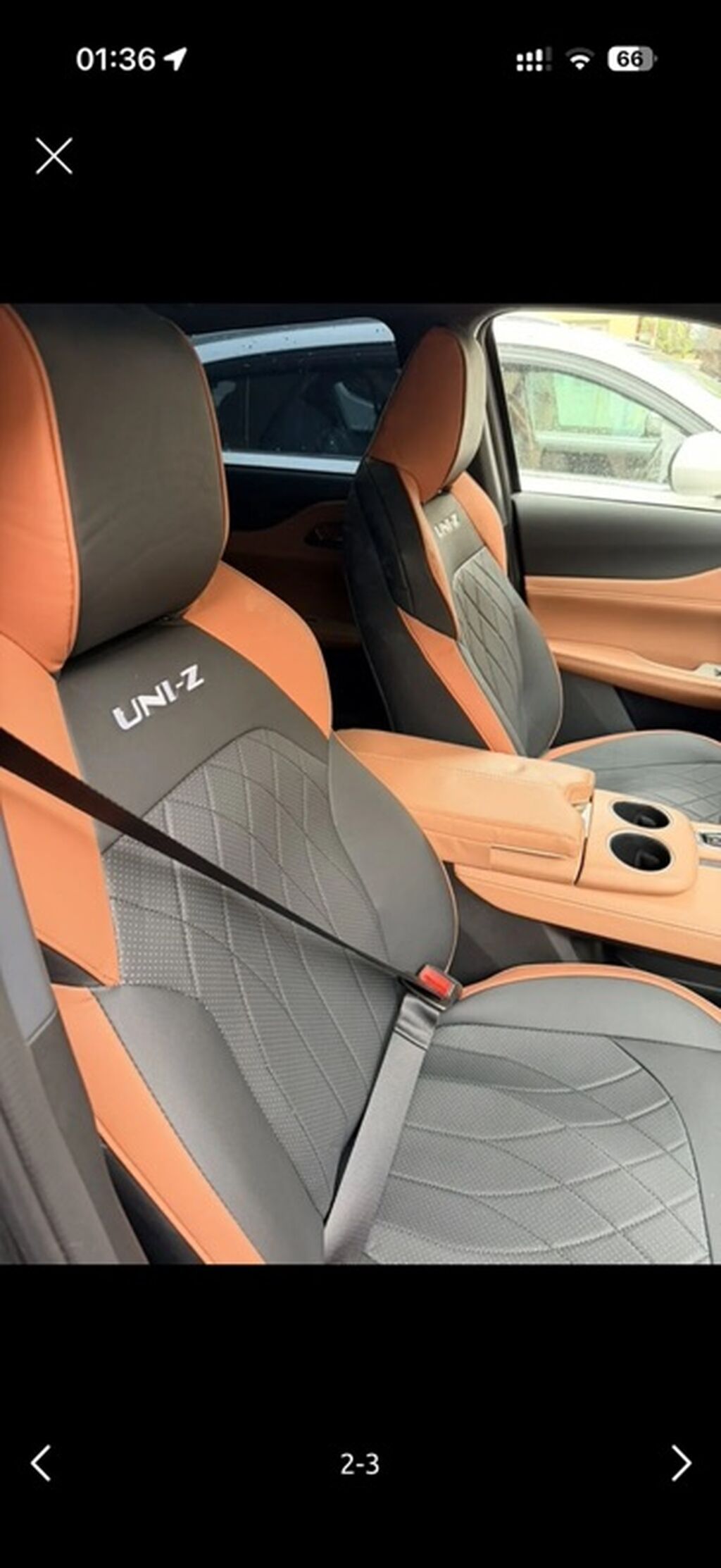 Changan Unı-z modeli üçün xüsusi tikilmiş, yüksək keyfiyyətli eko-dəri — Salon çəkiləri, Bakı