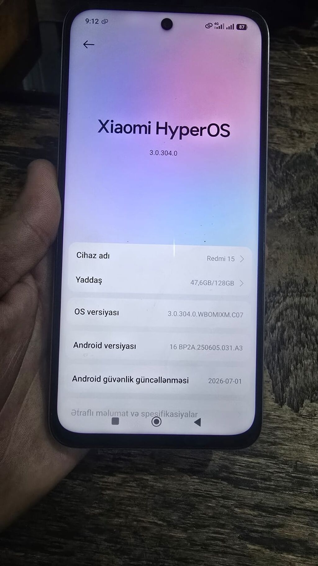 Redmi A3, 128 GB, rəng - Gümüşü, İki sim kartlı — Xiaomi, Gəncə