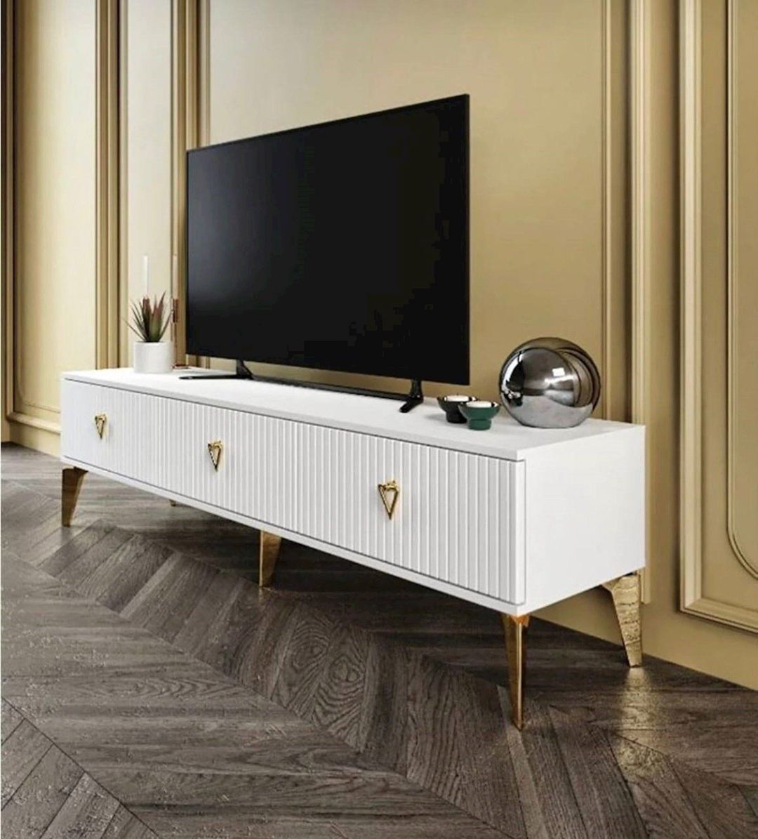 TV üçün tumba 006, 180х55х33 sm, ağ — Mallar, Bakı (3)