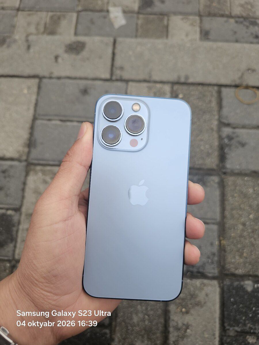 Apple iPhone 13 Pro Sierra Blue 128GB/6GB — Smartfonlar, Bakı (11)