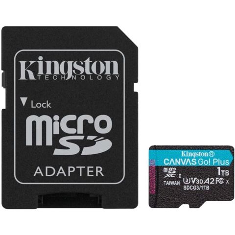 Kingston Canvas Go Plus SDCG3/1TB – 1TB microSDXC yaddaş kartı (SD — Bakı