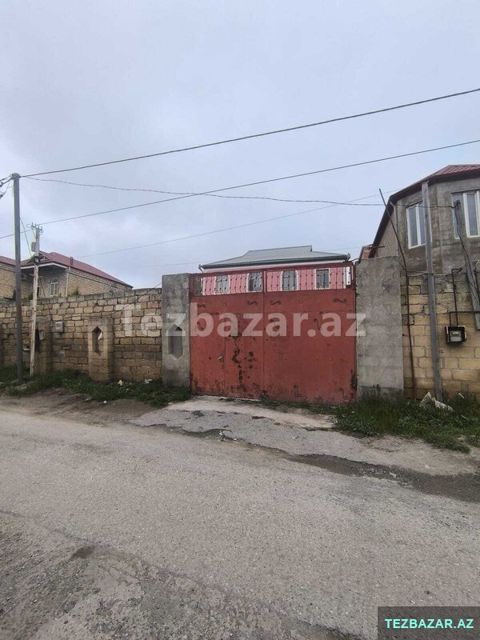 Masazırda 8 Otaqlı həyət Evı Satılır — Bakı