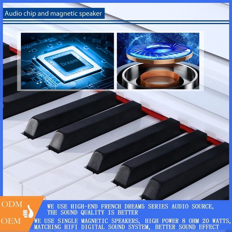Pianino "Symphony-8808BK" — Musiqiə alətləri, Bakı (3)