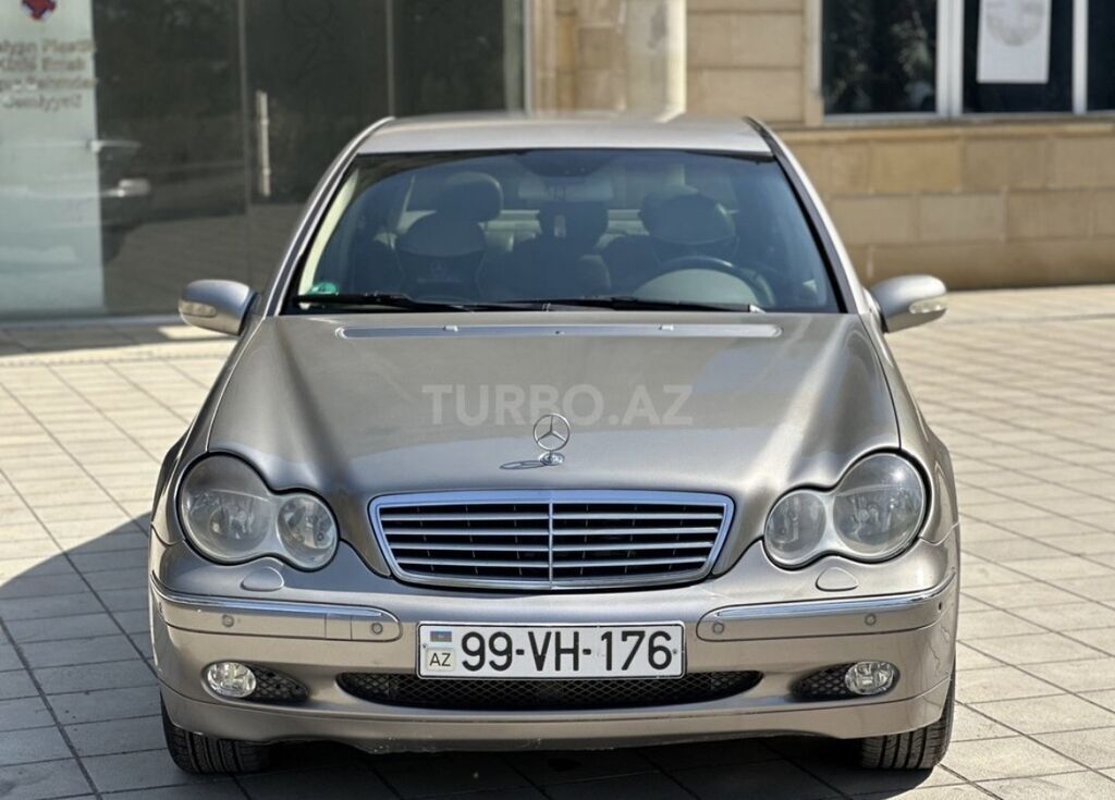 Mercedes-Benz C-Class: 1.8 l 2003 il Sedan 99-VH-176 — Avtomobillər, Salyan (3)