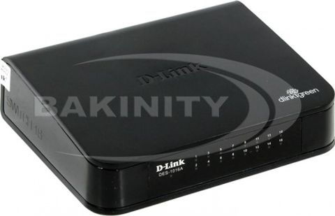 Kommutator D-Link DES-1016A/E1B — 64.4 ₼ · Bakı · Kommutatorlar və marşrutlayıcılar Kommutator D-Link DES-1016A/E1B — Bakı