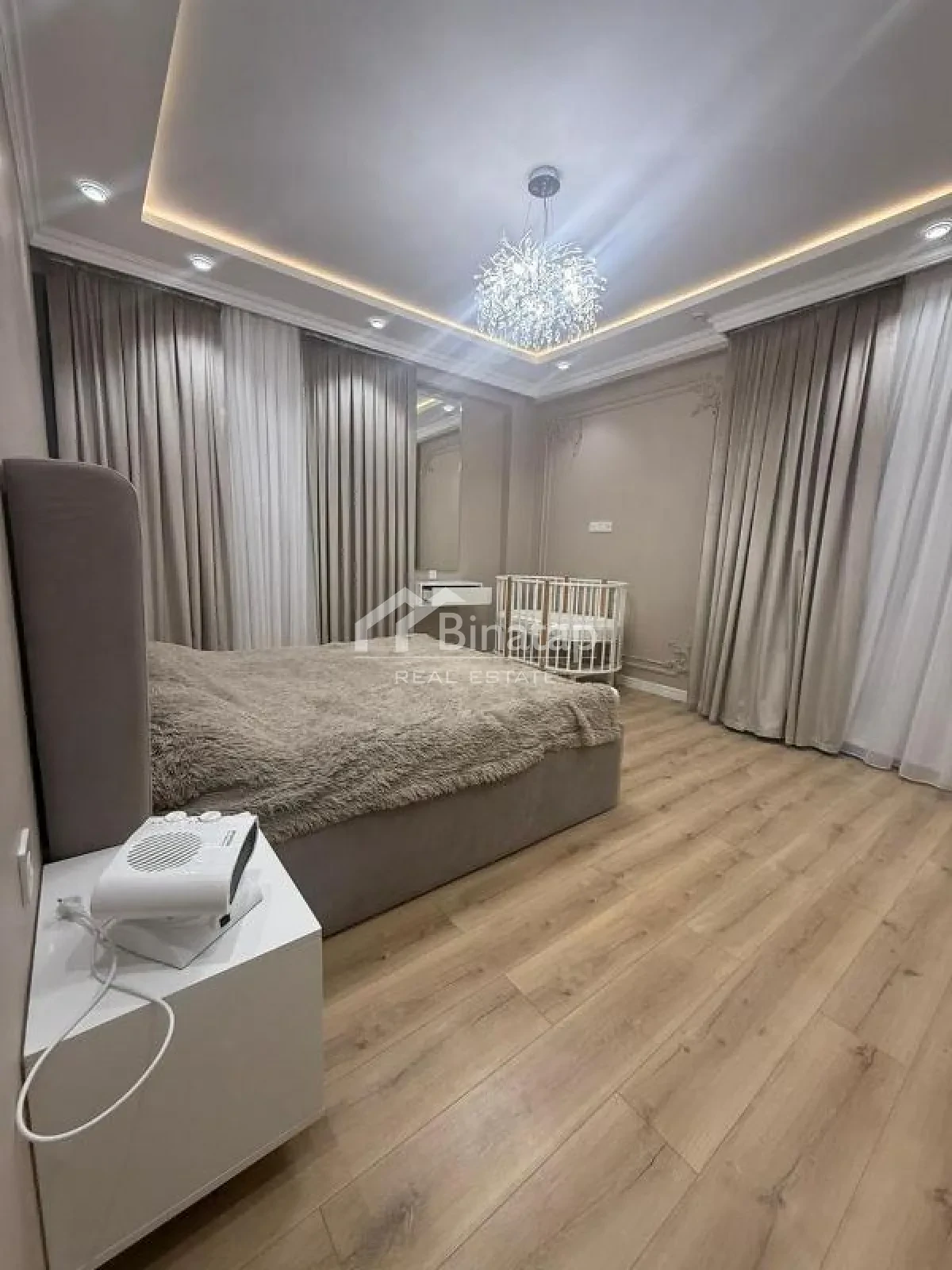 Satılır 3 otaqlı yeni tikili 120 m², Həzi Aslanov metrosu, Xətai rayonu — Mənzil, Bakı (4)