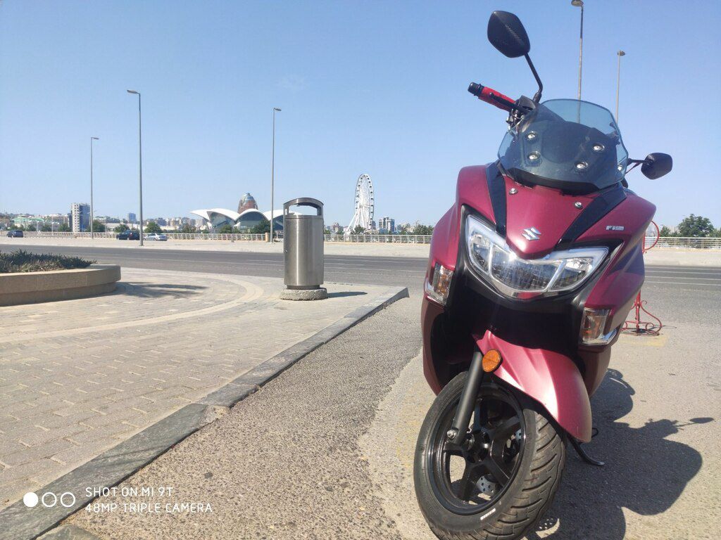 Suzuki Burgman, 125 sm3, 2020 il, 93 500 km — Mopedlər və skuterlər, Bakı