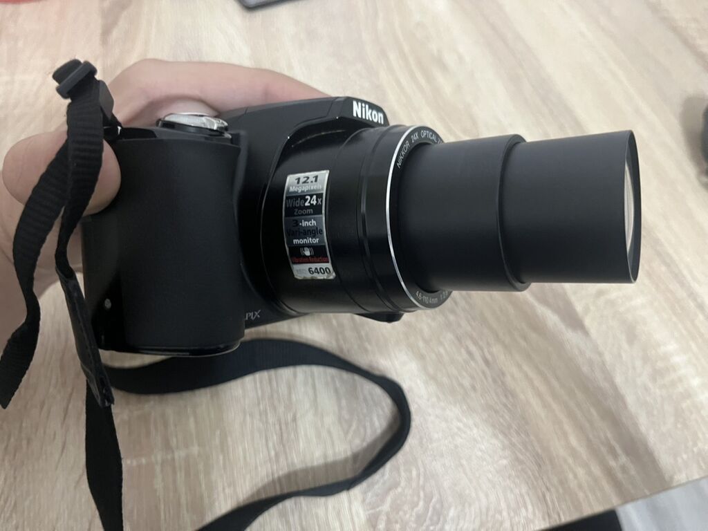 Nikon Coolpix P90 fotoaparat - Nıkkor 24x optik zoom ED VR linza — Fotoaparat, Quba (9)