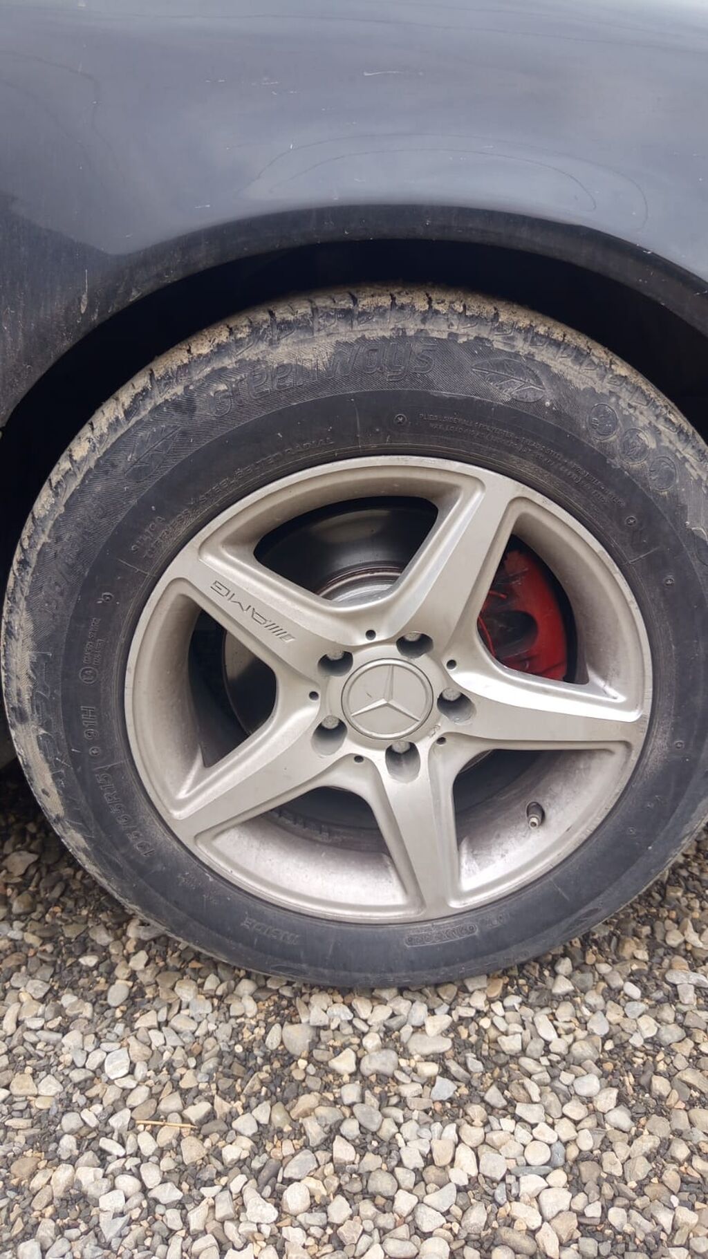 Məhsul: Mercedes-Benz AMG tərzli 5 şüalı yüngül lehimli disklər + — Diskləri, Bakı (5)