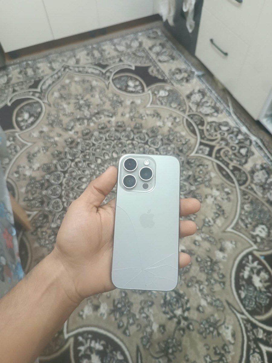 Apple iPhone 15 Pro Natural Titanium 128GB/8GB — Smartfonlar, Sumqayıt (3)