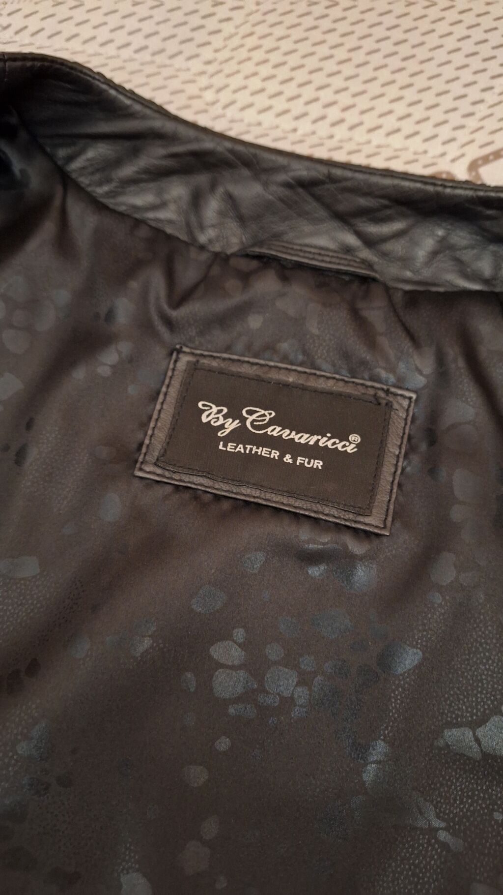 Koja kurtka. Qadın dəri gödəkçə – By Cavaricci, Leather & Fur — Jaketlər, Bakı (4)