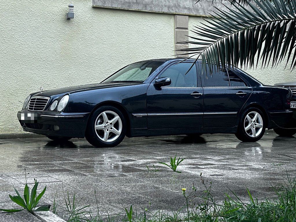 Mercedes E 220, 2.2 L, 2000 il, 357 000 km — Avtomobillər, Bakı (8)