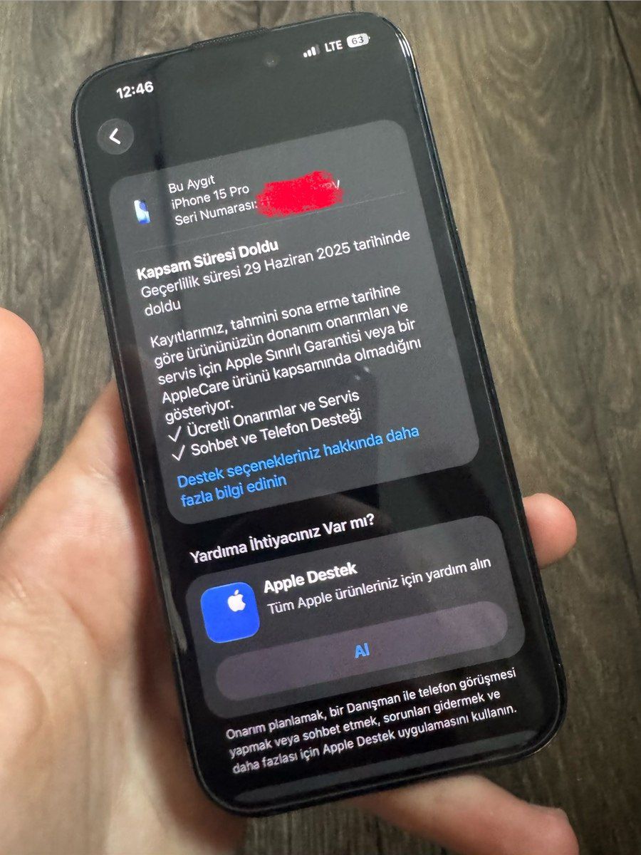 Apple iPhone 15 Pro Black Titanium 256GB/8GB — Smartfonlar, Bakı (6)