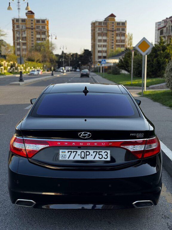 Hyundai Grandeur, 2.2 L, 2015 il, 140 000 km 77-QP-753 — Avtomobillər, Bakı (2)